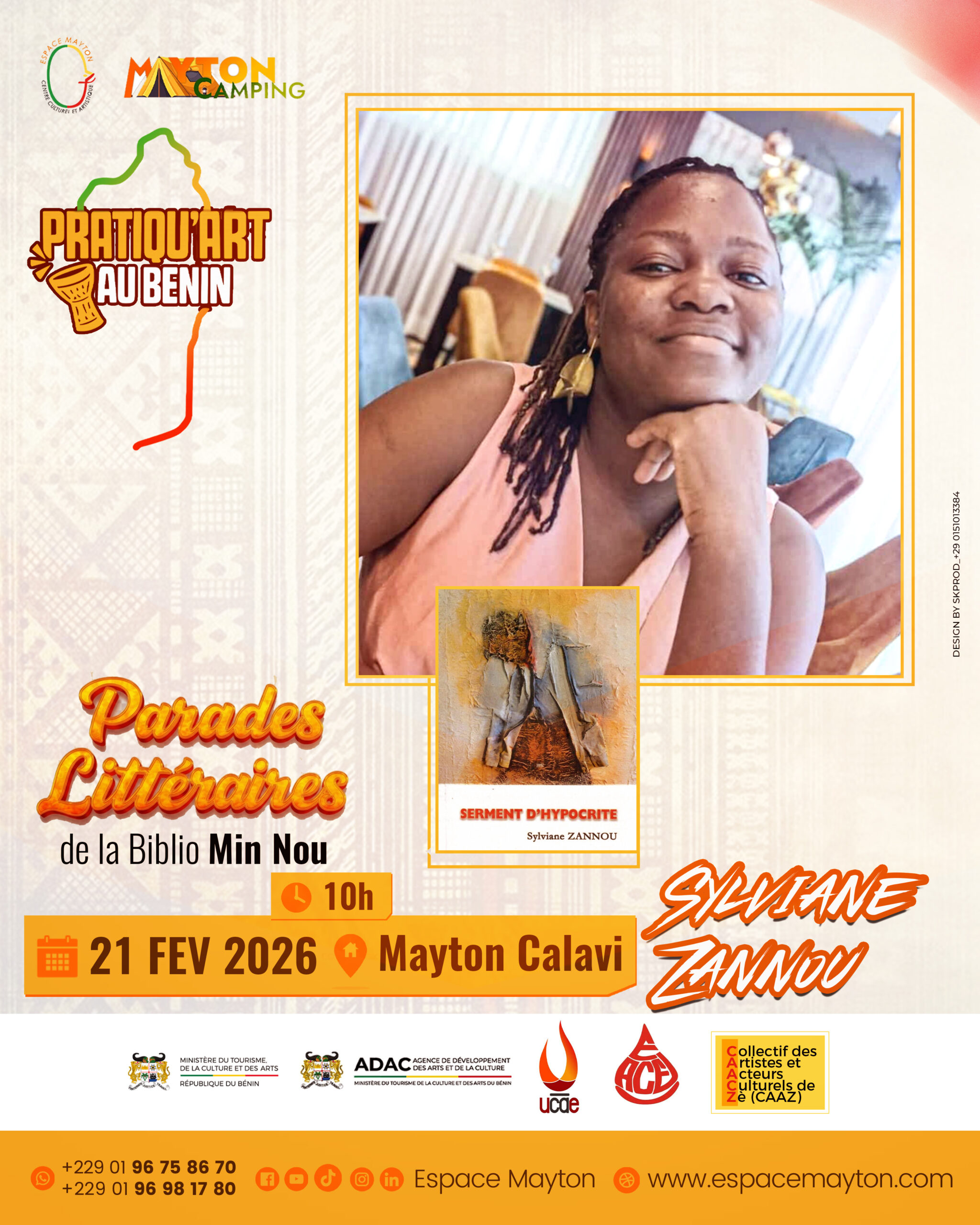 PRATIQU_ART_VISUEL PARADES LITTERAIRES_Sylviane Zannou